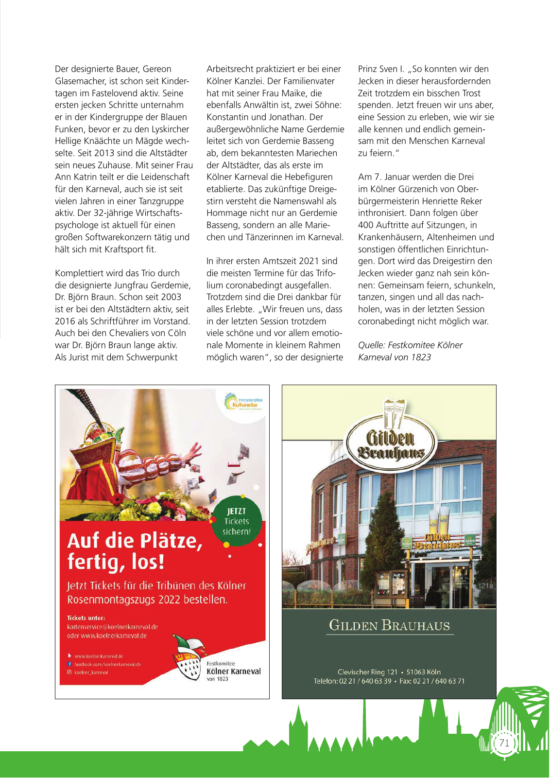 Vorschau GMKG Magazin 2022 Seite 71