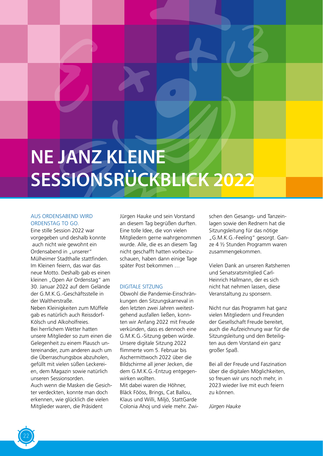 Vorschau GMKG Magazin 2023 Seite 22